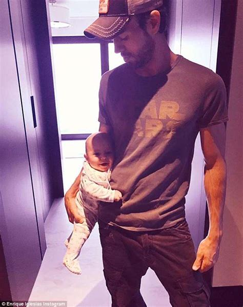 Enrique Iglesias Posts Photo With Twin He Shares With Anna Kournikova
