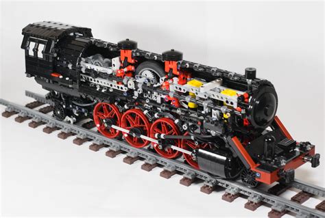 lego ideas pneumatic steam locomotive