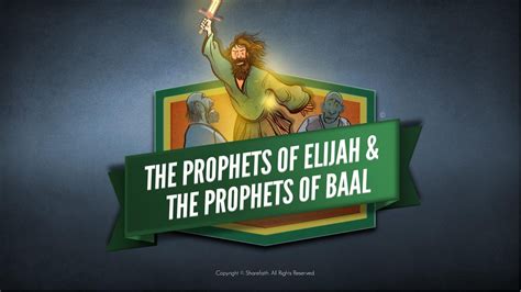 Sharefaith Media Elijah The Prophet 1 Kings 18 Kids Bible Stories
