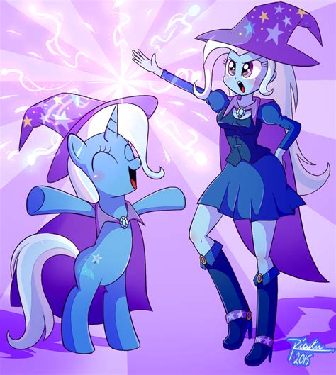 The Great And Powerful Trixie By Riouku On Deviantart