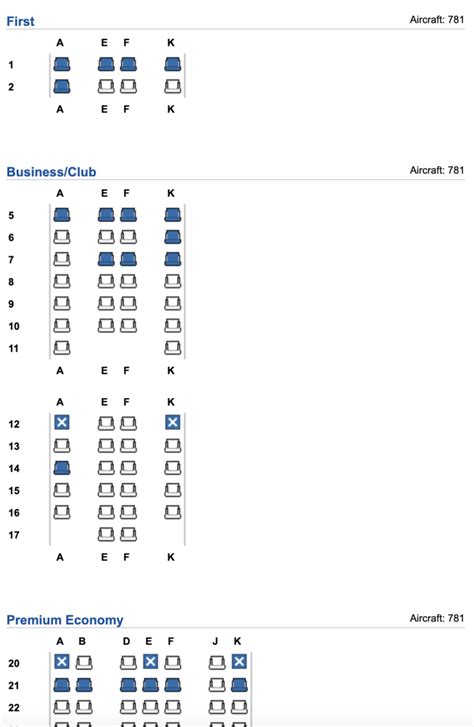 British Airways 787 10 Seat Map Points To Be Made