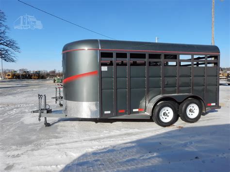 2022 S And S Dura Line 6 X 16 Bumper Pull Stock Trailer For Sale In