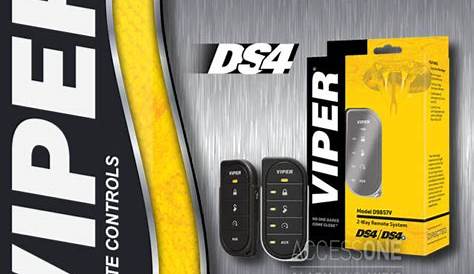 Viper DS4 D9857V 2-Way LED 1-Mile Remote Control Kit With Antenna 7857V