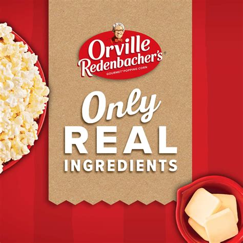Orville Redenbachers Gourmet Popcorn Movie Theater Butter 12 Count