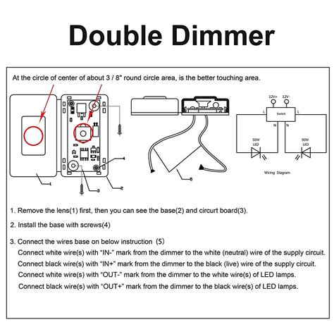 Dimmer Switch Wiring Schematic And Wiring Diagram