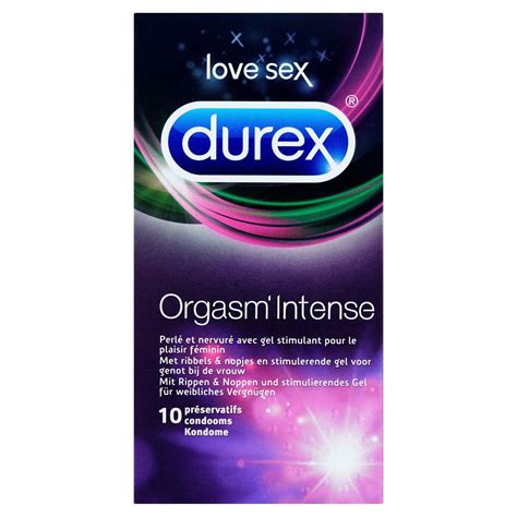 Durex Orgasmintense Préservatifs 10 Pièces Carrefour Site