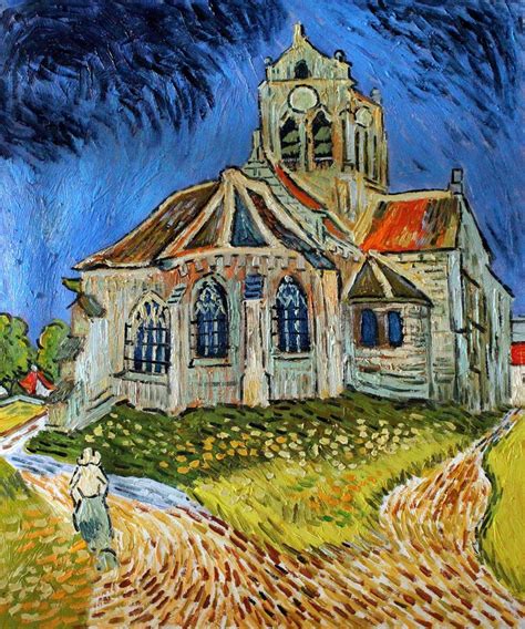 The Church At Auvers Vincent Van Gogh Reproduction At Overstockart