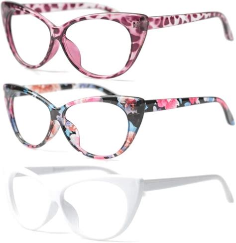 Soolala 3 Pair Value Pack Fashion Designer Cat Eye Reading Glasses For Womens Ebay