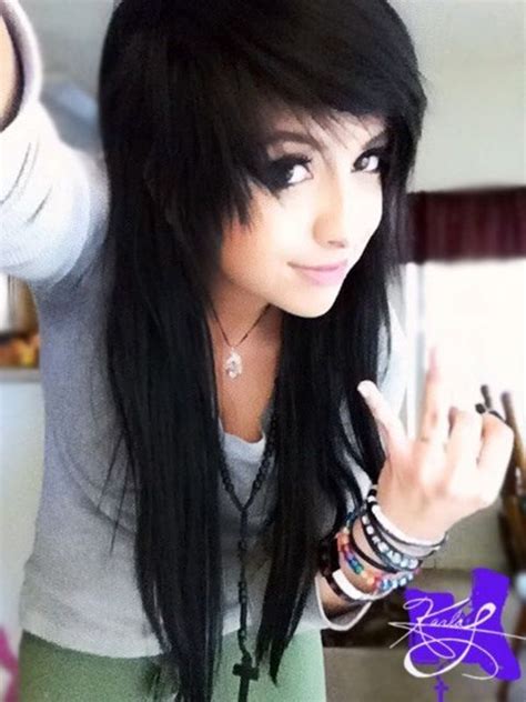 Emo Hairstyles For Girls Anime Cute Hairstyles