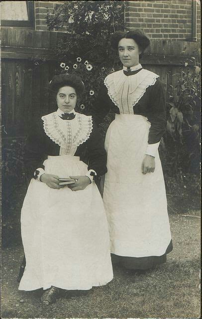 Edwardian Maids Vintage Outfits Victorian Maid