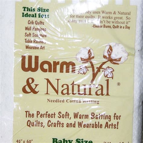 Warm And Natural Quilt Batting Etsy