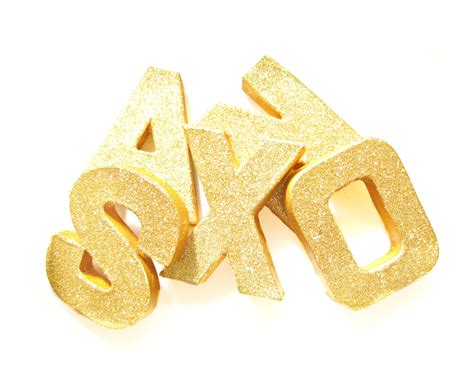 Custom Gold Glitter Letters Glitter Letters Custom By Pelemele