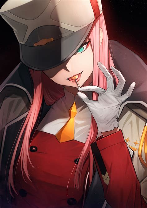 Darling in the franxx ost code_002 (1 hour edit). Download 2481x3508 Darling In The Franxx, Zero Two, Pink ...