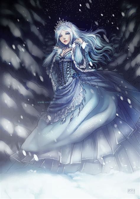 Ice Princess Anime Girl With Ice Powers