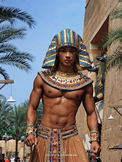 Img Egyptian Fashion Ancient Egypt Fashion Asian Male Model