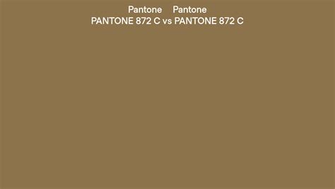 Pantone 872 C Vs Pantone 872 C Side By Side Comparison