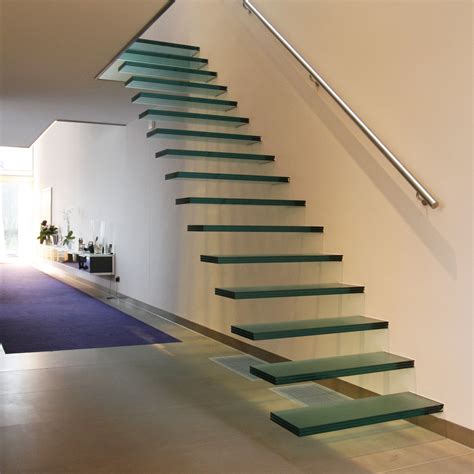 Floating Glass Staircase By Eestairs Hidden Support