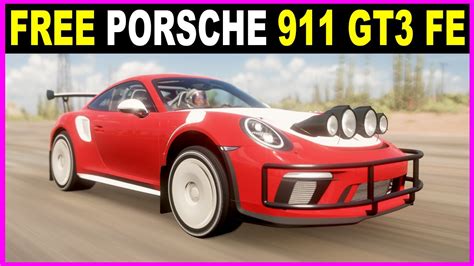 Forza Horizon 5 How To Get And Unlock Free Exclusive Porsche 911 Gt3 Rs