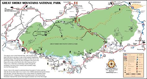 Smoky Mountains National Park Tail Of The Dragon Maps