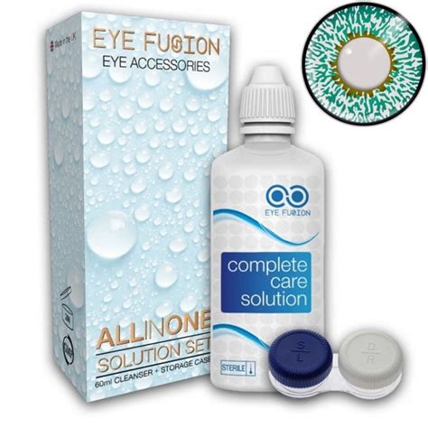 Contact Lenses Solution And Cases