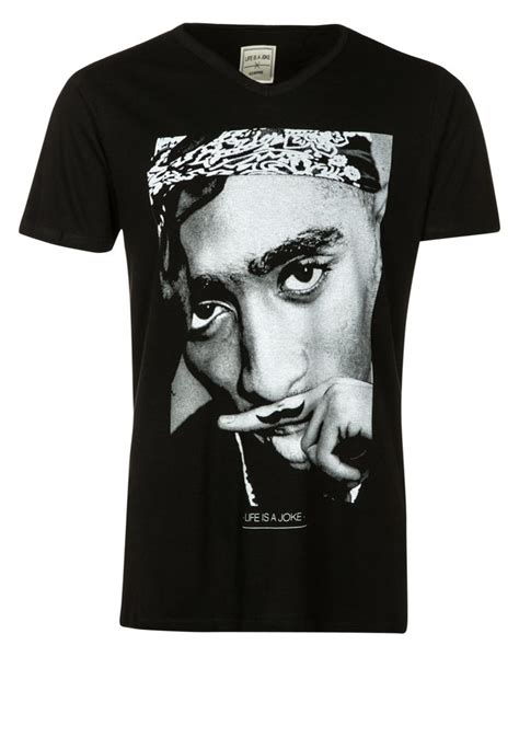 Whatever you're shopping for, we've got it. Eleven Paris TUPAC - T-shirt imprimé - schwarz - ZALANDO.FR