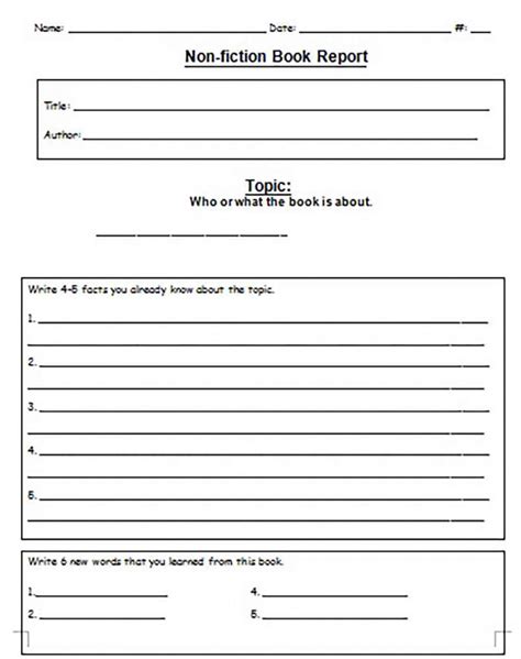 Book Report Format And How To Make It Easy To Read The Reader