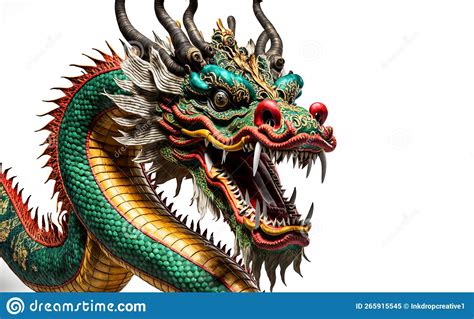 Traditional Chinese Dragon Chinese New Year Celebration Stock