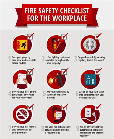 Workplace Fire Prevention Steps Security Alarm