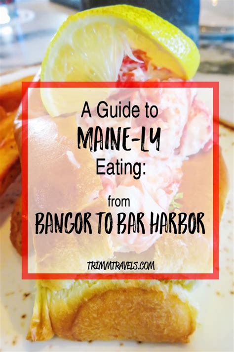 250 state st, bangor, me. A Guide to MAINE-ly Eating: 10 Restaurants from Bangor to ...