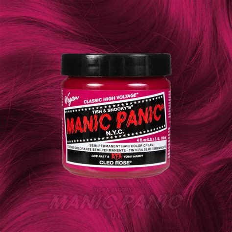 Cleo Rose High Voltage Classic Hair Dye Manic Panic Uk