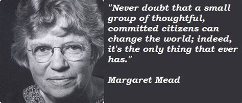 Margaret Mead ‘never Underestimate