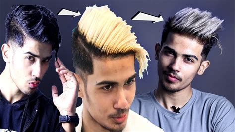 This hair color is so trendy that the most popular celebrities also are already flaunting it. BEST Hair Transformation Video For Men | From Black Hair to Blonde to Ash Grey Hair Men - YouTube