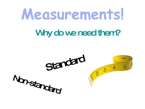 Teaching Measurement