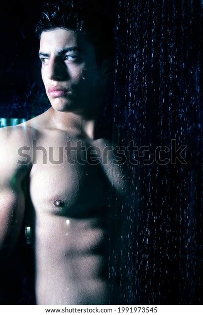 Sexy Portrait Handsome Naked Man Beard Stock Photo Shutterstock