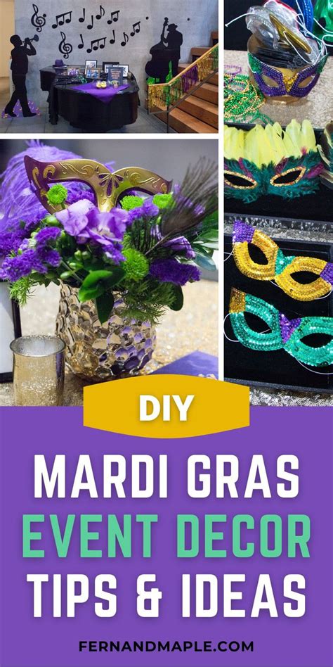 How To Incorporate A Mardi Gras Theme Into Your Charity Event Mardi Gras Diy Mardi Gras Party