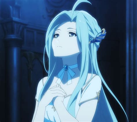 World Of Our Fantasy Anime Blue Hair Blue Anime Anime