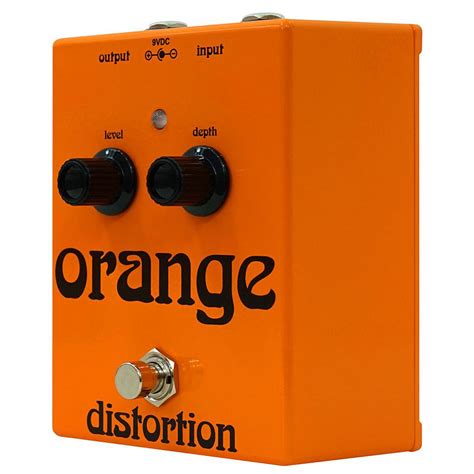 Orange Fx Pedal Uk Distortion Guitar Effect