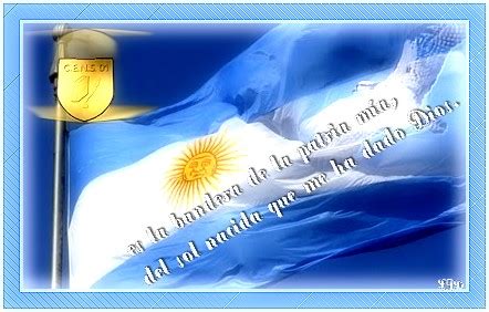 Fue izada por primera vez en la ciudad de rosario, el día 27 de febrero de 1812. Celebración del Día de la Bandera Nacional Argentina ...