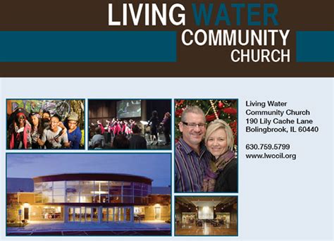 Living Water Community Church On Behance