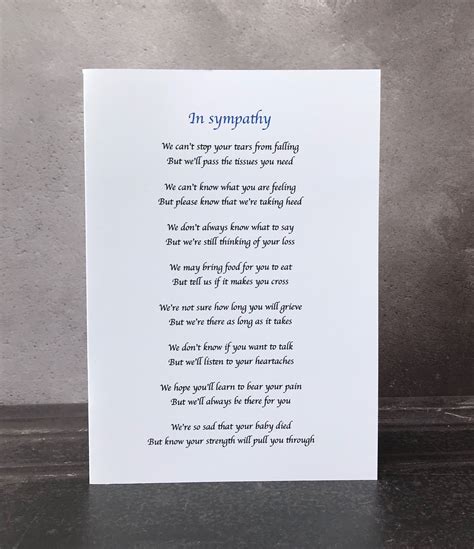 A Beautiful Poem Expressing Your Condolences After A Bereavement When