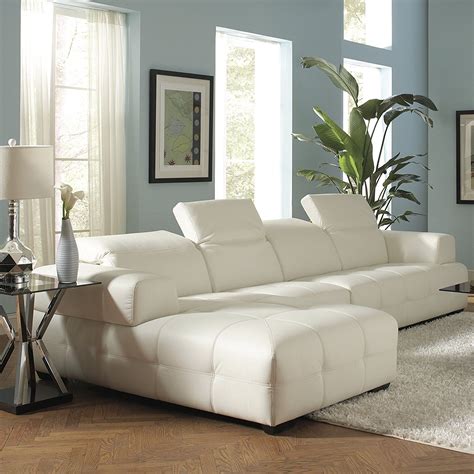 The Benefits Of Having A White Leather Sectional Cool Ideas For Home