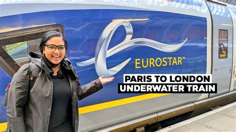 Eurostar Paris To London Underwater Train In Standard Class Youtube