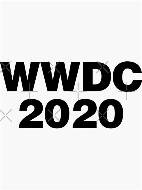Wwdc 2020 Sticker By Smithdigital Redbubble