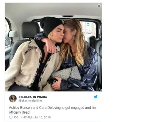 Cara Delevingne And Ashley Benson Engaged Friday Rumors