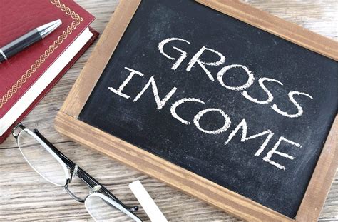 Gross Income Free Of Charge Creative Commons Chalkboard Image