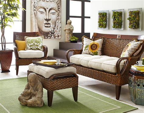 Hand Woven Rattan Makes Our Temani Collection A Natural For A Relaxing