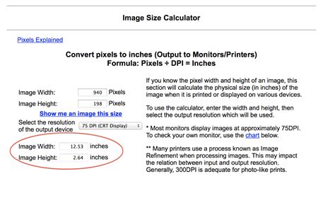 Your value gets instantly converted to all other units on the page. Math is Real Life: Pixels>Inches Conversion Site | The ...