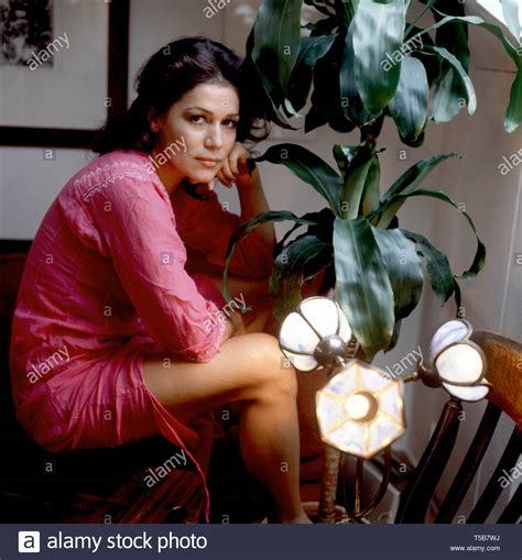 The Actress Hannelore Elsner In August In Her Apartment In Munich