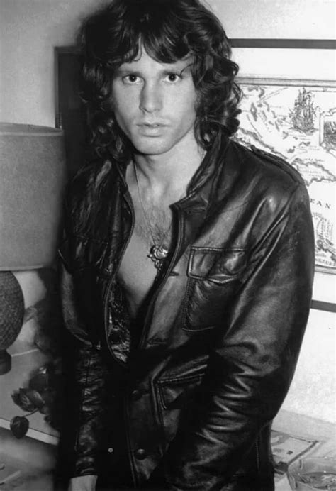 Jim Morrison In Leather 1967 Oldschoolcool