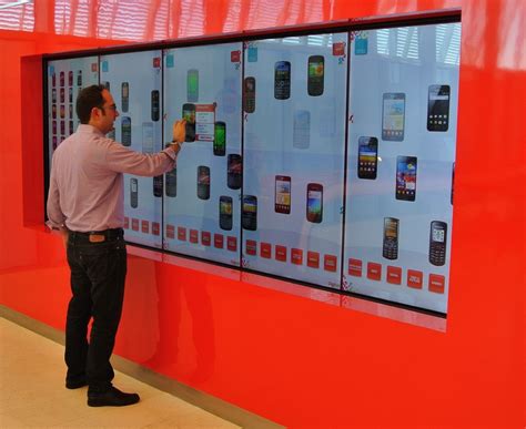 Multi Touch Interactive Video Wall Display The Interactive Or Multi Touch Video Wall Display Is